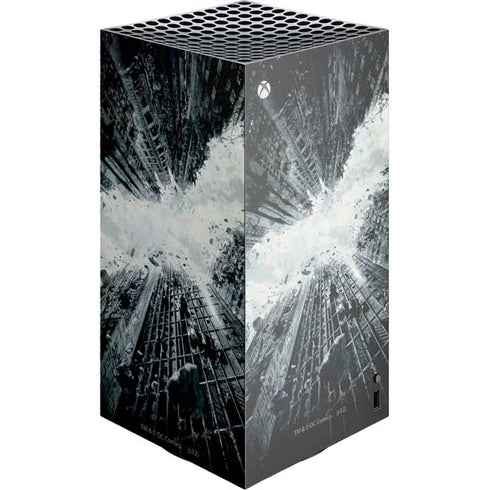 DC Comics Batman Dark Knight Rises Poster XBox Series X Digital Edition Console Skin